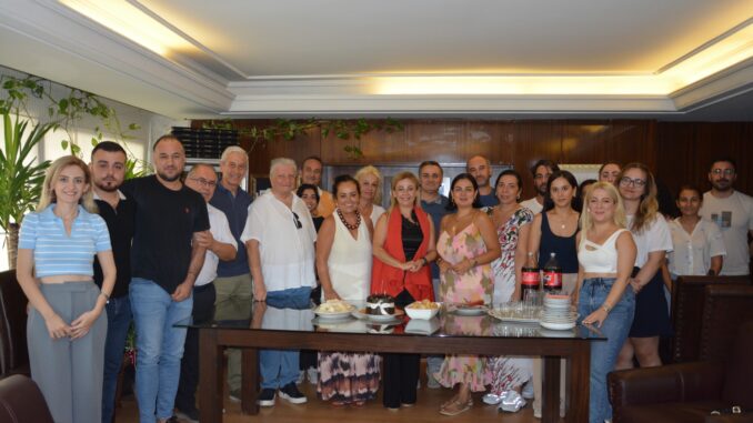 İGC'DEN EGE TELGRAF'A YAŞ GÜNÜ ZİYARETİ